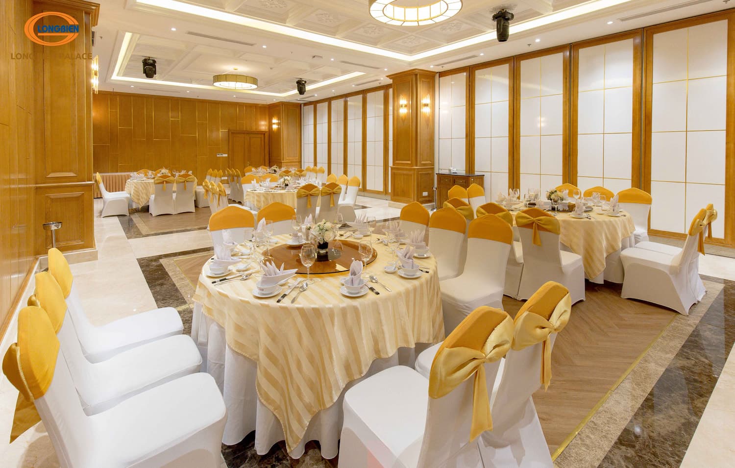 Hệ thống phòng vip số 1 tại Long Biên Palace