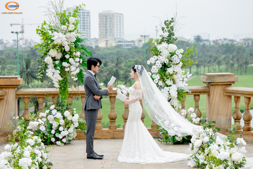 Greenie Wedding - Tiệc cưới xanh Long Bien Palace