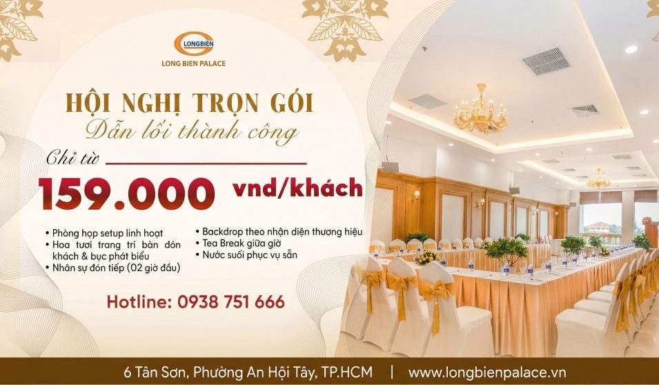 Hội Nghị Trọn Gói Long Bien Palace