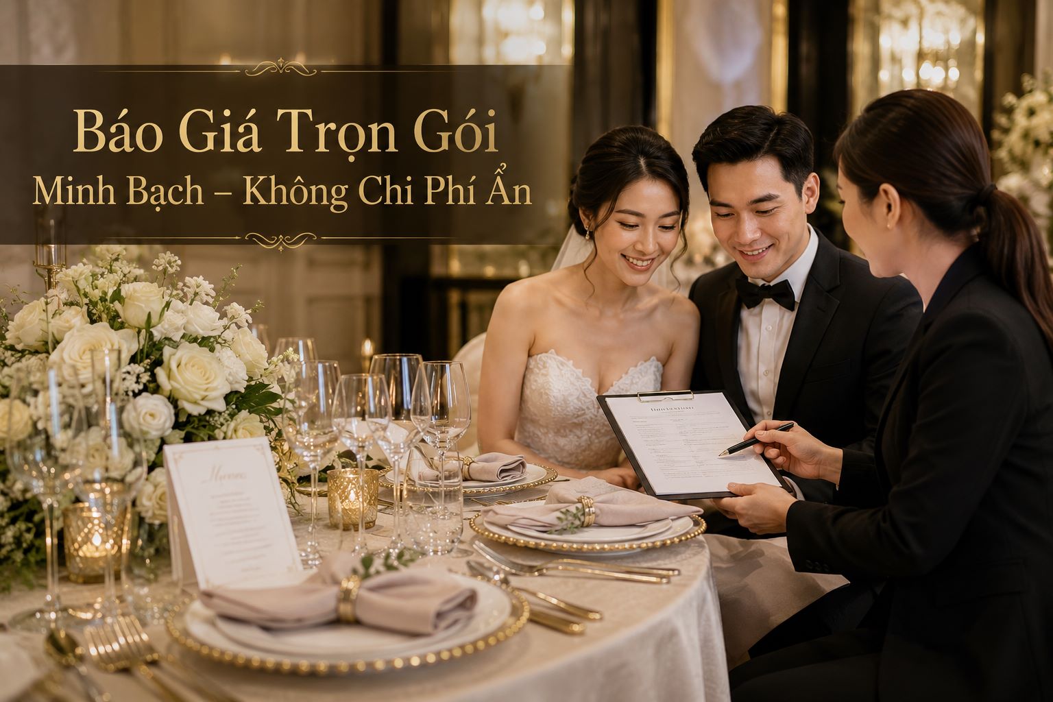Top 5 Sai Lầm Khiến Ngân Sách Cưới Dễ "Mất Kiểm Soát" Và Bí Quyết Khắc Phục 2026 3 ngan sach cuoi long bien palace